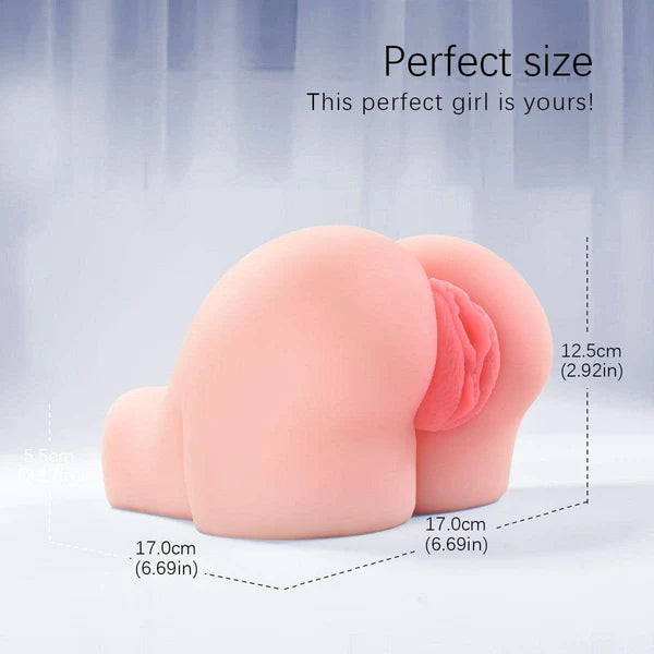 5.1lb 3 in 1 Realistic Handheld Sex Doll – TPE Male Masturbator
