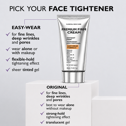 Instant Firming Temporary Face Tightener Easy-Wear Formula