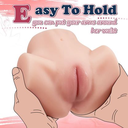 2026 Novelleon 5.1Lb Lifelike Butt with Pink Minimalist Design Pussy