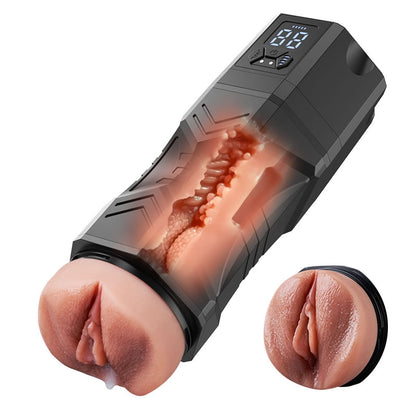 Captain Titan - 6.5 Inch Massive Real Feel Ergonomic Grip Unbeatable Value Blowjob Stroker