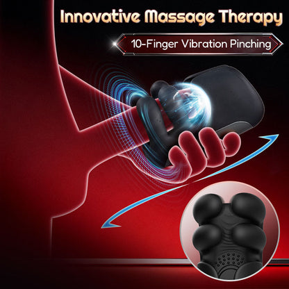 Evans - Automatic 10 Finger Pinchin & Tapping for Massage Therapy Penis Vibrator