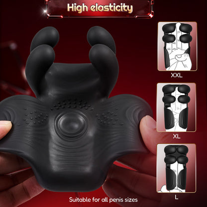 Evans - Automatic 10 Finger Pinchin & Tapping for Massage Therapy Penis Vibrator