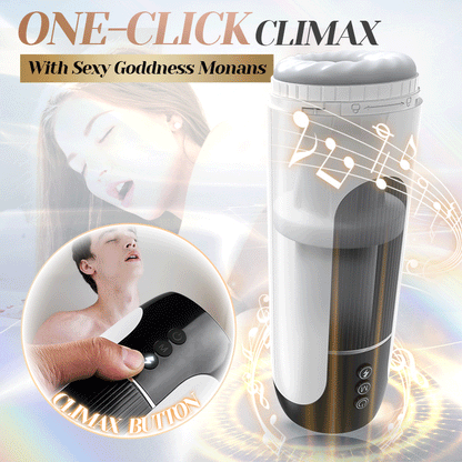 Saith - Free Masturbator 7-Mode Telescoping Vibration with 42°C Heating for Intense Solo Sessions