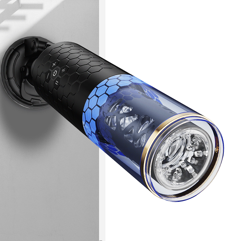 STORM - Intense Thrusting & Spinning Hands-Free 6.10 Inches Depth Masturbator