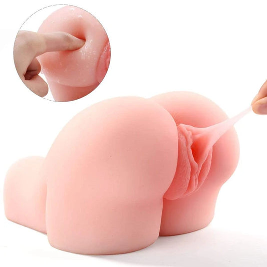 5.1lb 3 in 1 Realistic Handheld Sex Doll  – TPE Male Masturbator