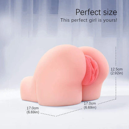 5.1lb 3 in 1 Realistic Handheld Sex Doll  – TPE Male Masturbator